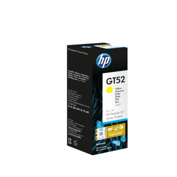 Ink Hp Gt 52  yellow Original