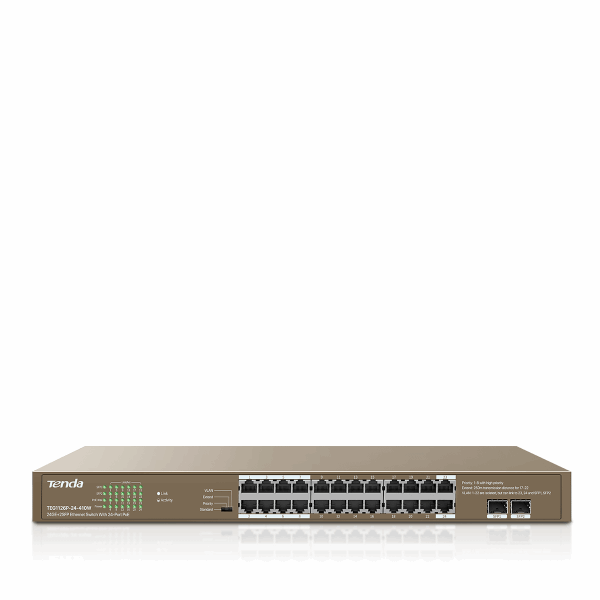 Switch Tenda 24PORT.poe TEG1126p-24-410w