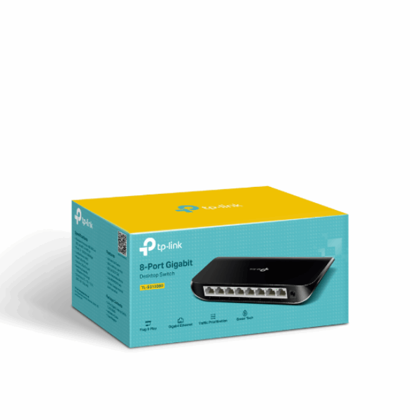 Switch TP-Link TL-SG1008D 8-Port Gigabit Desktop Switch