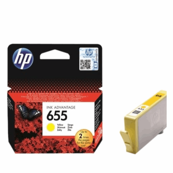 Ink Hp 655 yellow Original