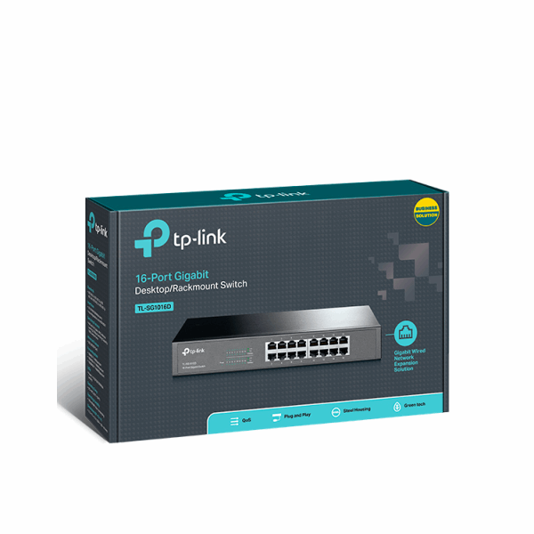 Switch TP-Link TL-SG1016D 16-Port Gigabit Desktop/Rackmount Switch